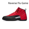Jumpman 12 Men Basketball schoenen 12s playoffs Royalty Taxi Stealth Reverse Flu Game Hyper Royal Twist Utility Dark Concord Mens Trainers Outdoor Sports Sneakers