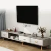 Rechthoekige tv -kast woonkamer meubels met laden tv -stands plankopslag