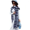 أزياء الفراء للنساء طويلة Rex Coat Coat Stand Stand Stand Stand Short Winter Women Women Frudy Foredy Outwear