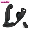 Articles de beauté PHANXY Vibromasseurs pour hommes Massage de la prostate Femmes Vagin Stimulateur Masturbateur Retarder l'éjaculation Cock Ring sexy Toys Couple