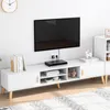 Rectangular Tv Cabinet Living Room Furniture with Drawers TV Stands Shelf Storage