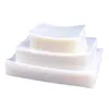 Vacuum Sealer Bags for Food Storage Open Top Clear Plastic Flat Pouches Bulk Food Packaging with Tear Notch