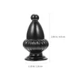 Lâmpadas pendentes Lâmpada Finial Finials Finials Adaptador Decoração de decoração da base de clipe de clipe de clipe de clipes do piso Topper de parafuso superior do piso Topper