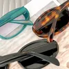 Gafas de sol para mujeres y hombres Verano 40212 Estilo Anti-Ultravioleta Placa retro Marco completo Glasees Caja aleatoria
