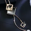 Collane lunghe Pendenti per donna Moda gioielli geometrici Collier Femme Accessori per colletto