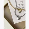 Подвесные ожерелья Enfashion из нержавеющей стали ожерелье в форме сердца окрашенные цирконы модные ювелирные украшения Para Mujer P223300
