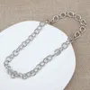 Chains ed Cable Jewelry Charm Necklaces Women Designer Necklace Gold Sliver Madison Chain Medium Necklaces Men Party Punk 44C258H