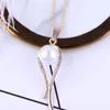 Ketting oorbellen set abay barokke vintage elegante parel strass waterdruppel hangend nekoor voor vrouwen meisje cadeau