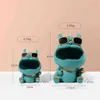 Decorative Objects Figurines Dog Figurines For Interior Storage Box Resin Animal Sculpture Big Mouth Dog Statue Home Decoration Living Room Ornaments T220902