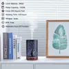 Doftlampor Creative Art Tree Shadow Seven-Color LED Lamp Essential Oil Air Arom Diffuser Small Home Desktop Decoration