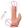 Produkty kosmetyczne Smart Dildo Vibrator nadaje się do kobiecej seksownej maszyny Masturbacja zabawka podgrzewania stymulatora łechtaczki