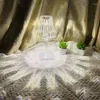 Lampes de table Décoration Cristal Acrylique Bureau 3 LED Couleurs Tactile Capteur Lampe De Chevet USB Rechargeable Cadeau Art Veilleuse