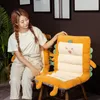 Almohada Pan Back Silla de oficina Sofá Decoración del hogar Tatami Lindo soporte lumbar Regalo para niños