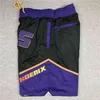 Running Shorts Men Basketball Shorts JUST DON Stitched With Pocket Zipper Sweatpants Mesh Retro PANTS S-2XL Short