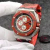 Relógios de pulso homens famosos movimento de aço inoxidável mergulhador safira relógio preto azul borracha rosa ouro roya1 0aks esporte aaa
