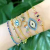 Bracelets de bijoux Strands Bracelet Eye Zirconia Jewelry Cumbic Crystal Cz Fashion Charm