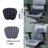 Almohada asiento inflable de aire sin deslizamiento para alivio de alivio de silla de ruedas almohadilla de tapa de silla