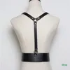 Bälten L5YC Punk Leather Harness Belt Suspender Underbust Corset Top With Strap