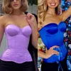 Belts Satin Bustier Corset Tops Strapless Sexy Backless Vest For Women To Wear Out Camisole Tank Push Up