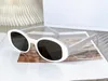 Gafas de sol para mujeres y hombres Verano 40212 Estilo Anti-Ultravioleta Placa retro Marco completo Glasees Caja aleatoria