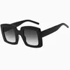 Солнцезащитные очки роскошные квадратные бренды дизайнер бренд ретро чистые солнцезащитные очки