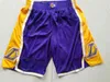 Running Shorts Man Estic Waist Basketball Spud Webb Shorts HipPop Dennis Rodman Wear Sweatpants Hip Pop Drawstring Pant Red Bck White Blue Yellow Purple Stitch Team