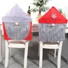 Stoelhoezen Kerstmisd kabouter Dining Slipcovers voor Xmas Holiday Feitive Kitchen Dinner Decor