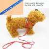 Colliers pour chiens collier de chat laisse harnais doux respirant chiot chaîne ceinture sangle pour petites races accessoires fournitures pour animaux de compagnie Chihuahua