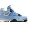 4 University Blue Basketball Shoes Sneakers CT8527 400 최고의 버전 패션 트렌드 199Z