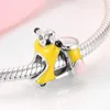 925 Silver Charm Beads Dangle Give Birth To Life Pregnant Mother Bead Fit Pandora Charms Bracelet DIY Jewelry Accessories