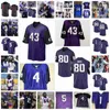 American College Football Wear College NCAA Custom TCU Rogaty żaby zszyta koszulka piłkarska 16 Sam Jackson 16 d'Arco Perkins-Mcallister 44 Colt Ellison 0 Tymon MIT