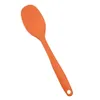 Silicone Spoon for Kitchen Bakeware Utencil Spoons Scoop Cooking Kitchenware Tableware Tool 1223038
