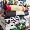 Herr t shirts män tshirt basket snö man jul rolig skjorta tryckt t-shirt tees topp