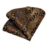 Noeuds papillon mariage hommes cravate or noir Paisley créateur de mode pour affaires goutte DiBanGu marié Kravat SJT-7298