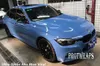 Premium Ultra Gloss Abu Blue Vinyl Wrap Aufkleber Car Wrapping Abdeckfolie mit Air Release Initial Low Tack Kleber Top Qualität selbstklebend 1,52 x 20 m 5 x 65 Fuß