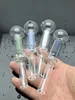 Glass hookah Pipes smoking Oil Burner New double-layer inner core filter glass pipe water bottle