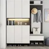 customized Wardrobe Bedroom Furniture Solid Wood Shoe Cabinet Storage Multi-functional Large-capacity