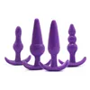 Sexspielzeug-Massagegerät, Anal-Sex-Spielzeug für Frauen, 4 Stück/Set, weiches Silikon, Anus-Spielzeug, Buttplugs, Frauen-Masturbator