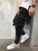 Men's Jeans High Street Men's Are Slim With Small Legs Multi-pocket And Fashionable Work