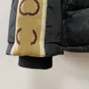 デザイナーGGSコットンダウンジャケットの男性女性ステッチパフジャケットフーディーアウターウェア因果暖かい厚いパーカースポーツブラックグッツ
