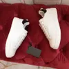 Screener sneaker beige l￤derskor Italien vintage m￤n kvinnor r￶da webbband lyxiga designers sneakers bi-color gummisula klassisk casual sko 35-45 bnbs