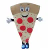 Costume de mascotte PIZZA de haute qualité pour adultes, tenue de noël et d'halloween, costume fantaisie