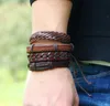 Männer Frau Kuhläden Armband DIY Perlen -Stränge Buchstaben Kreuzhip Hop -Kombination Anzug Armband 12styles/1Set