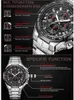 Wristwatches Tags Sports Watch For Men Fashion Quartz Men Large Clock Wwoor Top Brand Luxury Military Steel Waterproof Chronograph Watch Geneva