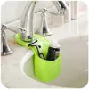 Krokar användbara hängande diskbänk svamphållare förvaringsfilter arrangör toalett badrum tvålhylla hållare prylar