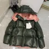 Women Parana Down Jacket Designer Nylon Winter Coat Hooded Warm Felt Logo Outwear