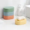 Kancalar silikon sabun bulaşık drenaj çubuğu tutucu kendi drenaj şelale tepsisi duş banyo için