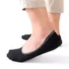 Heren sokken zomer heren sok slippers geen show dunne onzichtbare mode man hoogwaardige enkel massieve kleur ademende mannen