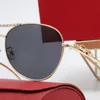Högkvalitativt modemärkesdesigner Solglasögon Goggle Beach Luxury Sung Lasses Women For Man Woman 4 Color