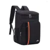 Storage Bags Outdoor Large Capacity Leak Proof Men Woman Thermal Insulated Cooler Shoulder Backpack Picnic Bag